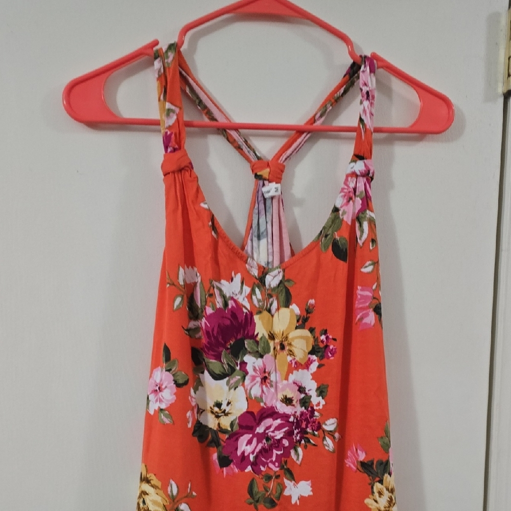 Floral Strappy Top
